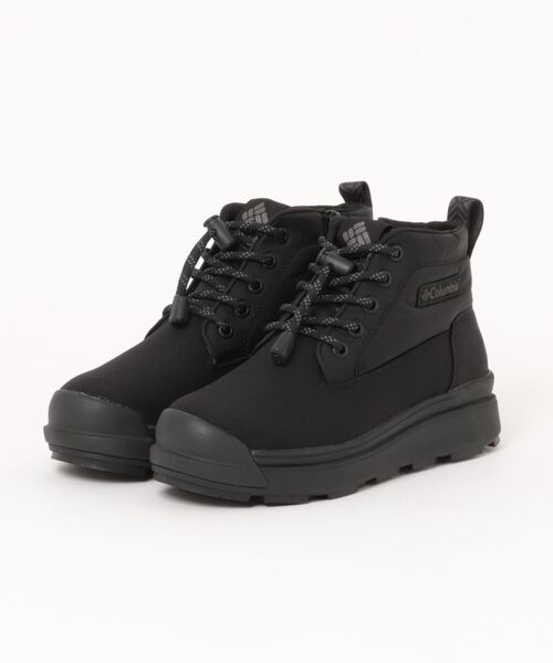 Columbia(コロンビア)の「Columbia コロンビア SAPLAND 4 CHUKKA WP OH INFINITY【防水/保温/凍結路対応】レディースブーツ(サップランド4チャッカWPオムニヒートインフィニティ)(ブーツ・レディース・ブラック/ネイビー・23.0cm/24.0cm/25.0cm)」の1枚目の写真