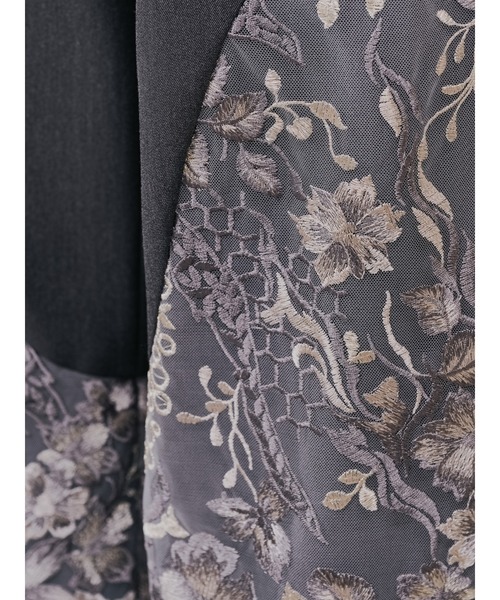 TEVALT（ヴァレット）の「カーブポイントレースパンツ（その他パンツ・レディース・ブラウン/ライトグレー・38）」の5枚目の写真