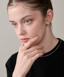 NOJESS（ノジェス）の「シルバークラウンピンキーリング（リング）」