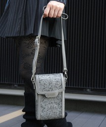 HARE | Flowerエンボスミニショルダーバッグ(HARE)(ショルダーバッグ)