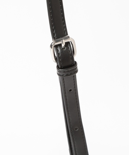 HARE（ハレ）の「Flowerエンボスミニショルダーバッグ(HARE)（ショルダーバッグ・レディース・グレー/ブラック・FREE）」の14枚目の写真