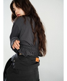 【UNIVERSAL OVERALL×Katrin TOKYO】back shirring body suit