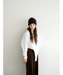 【UNIVERSAL OVERALL×Katrin TOKYO】back shirring body suit