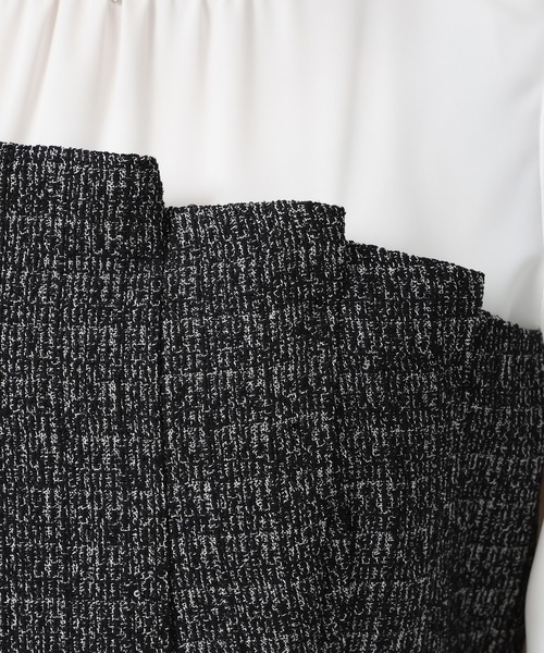 MISCH MASCH（ミッシュマッシュ）の「2025秋冬新作 ビスチェ風ツイード