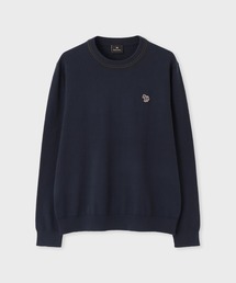 ポールスミス リバーシブル　ニットコート　ブラック　ブルー　配色　バイカラー ポールスミス リバーシブル ニットコート ブラック ブルー 配色