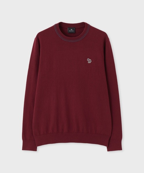 Sports Stripe Zebra' クルーネックニット / 252408 530XZ（ニット