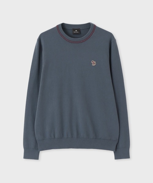 Sports Stripe Zebra' クルーネックニット / 252408 530XZ（ニット