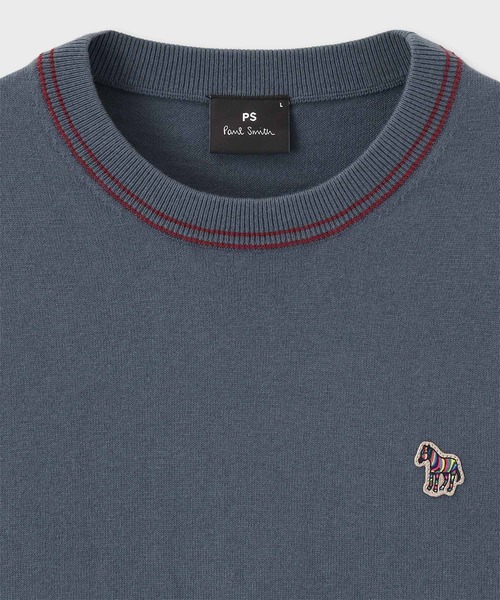 PS Paul Smith ウィメンズ アクセントカラー クルーネックセーター PS PS Paul Smith ウィメンズ アクセントカラー クルーネックセーター PS