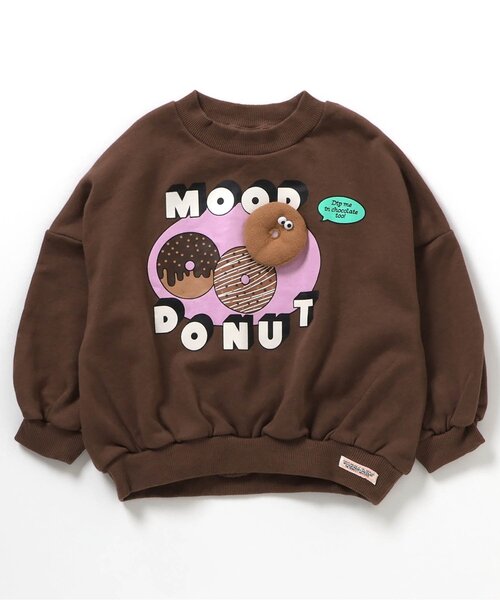 BREEZE（ブリーズ）の「【ジュニア対応】ギミックトレーナー（スウェット・キッズ・ブラウン/ブラック/アイボリー・80/90/100/110/120/130/140）」の3枚目の写真