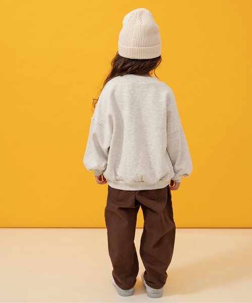 BREEZE（ブリーズ）の「【ジュニア対応】ギミックトレーナー（スウェット・キッズ・ブラウン/ブラック/アイボリー・80/90/100/110/120/130/140）」の11枚目の写真