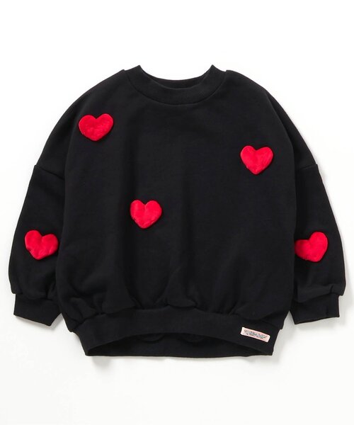 BREEZE（ブリーズ）の「【ジュニア対応】ギミックトレーナー（スウェット・キッズ・ブラウン/ブラック/アイボリー・80/90/100/110/120/130/140）」の4枚目の写真