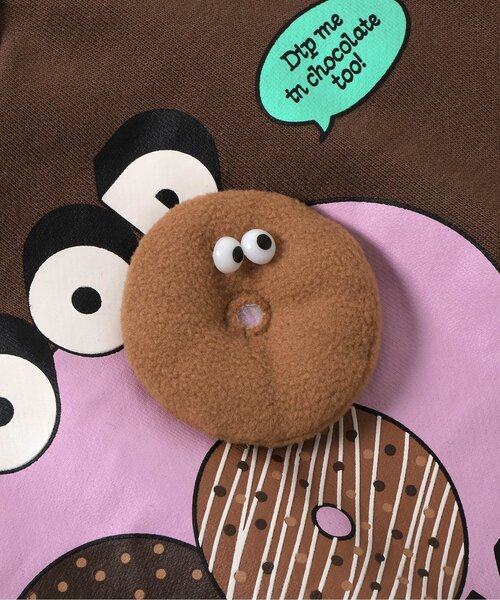 BREEZE（ブリーズ）の「【ジュニア対応】ギミックトレーナー（スウェット・キッズ・ブラウン/ブラック/アイボリー・80/90/100/110/120/130/140）」の15枚目の写真