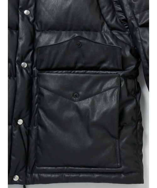 DAIWA PIER39（ダイワピア39）の「DAIWA PIER39 TECH 2WAY SYNTHETIC SKIN DOWN JACKET BW-41025W（ダウンジャケット/コート・メンズ・ブラック・MEDIUM/SMALL/X-LARGE/LARGE）」の4枚目の写真