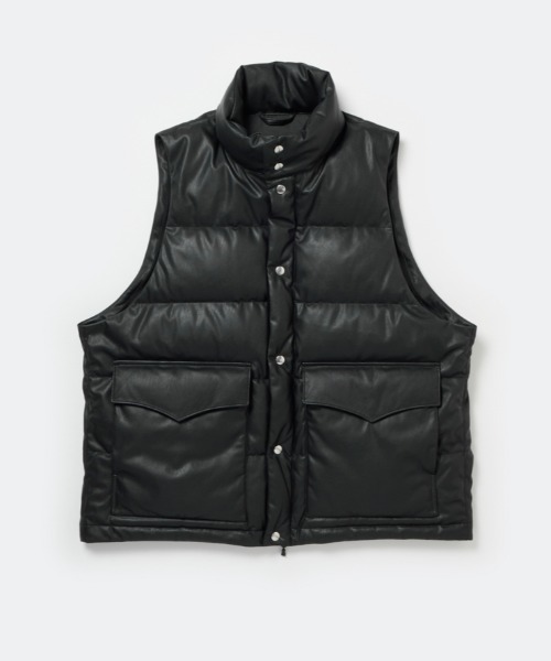 DAIWA PIER39（ダイワピア39）の「DAIWA PIER39 TECH 2WAY SYNTHETIC SKIN DOWN JACKET BW-41025W（ダウンジャケット/コート・メンズ・ブラック・MEDIUM/SMALL/X-LARGE/LARGE）」の5枚目の写真