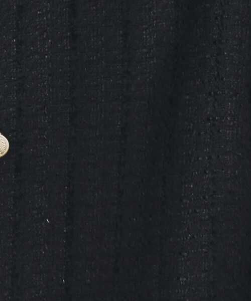 index（インデックス）の「ファンシーツイードノーカラージャケット【洗える】（ノーカラージャケット・レディース・ブラック/ベージュ系その他7/ブラック系3・42/40/38/36）」の8枚目の写真