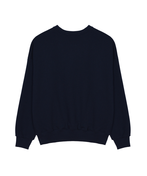 NICK&NICOLE(ニックアンドニコール)の「MINI VOLUME NICOLE ROSE SWEATSHIRT_NAVY BLUE(スウェット・レディース・その他・FREE)」の5枚目の写真