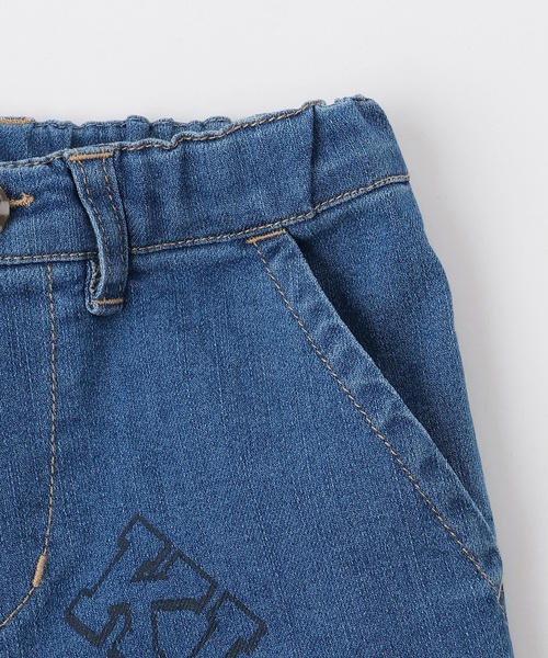 kladskap(クレードスコープ)の「マルチプリントロング丈ストレートパンツ(その他パンツ・キッズ・ベージュ/サックスブルー・100cm/120cm/90cm/80cm/110cm/130cm)」の7枚目の写真