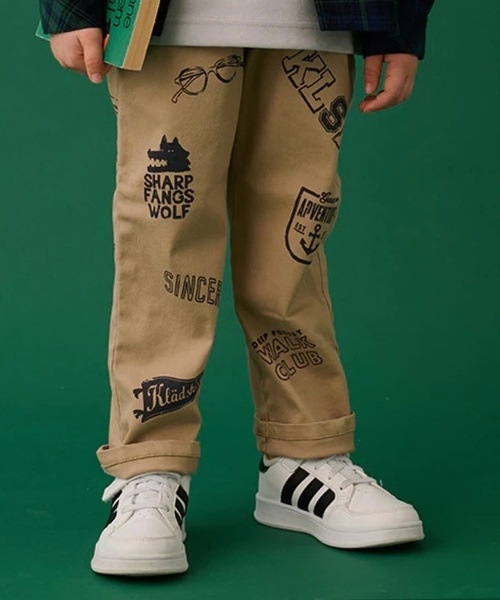 kladskap(クレードスコープ)の「マルチプリントロング丈ストレートパンツ(その他パンツ・キッズ・ベージュ/サックスブルー・100cm/120cm/90cm/80cm/110cm/130cm)」の16枚目の写真