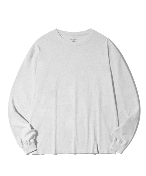 F.ILLUMINATE(フィルミネイト)の「スタンダードロングスリーブ-ライトグレー(Tシャツ/カットソー・レディース・その他・LARGE/X-LARGE/SMALL/MEDIUM)」の9枚目の写真