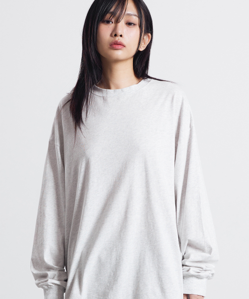 F.ILLUMINATE(フィルミネイト)の「スタンダードロングスリーブ-ライトグレー(Tシャツ/カットソー・レディース・その他・LARGE/X-LARGE/SMALL/MEDIUM)」の11枚目の写真