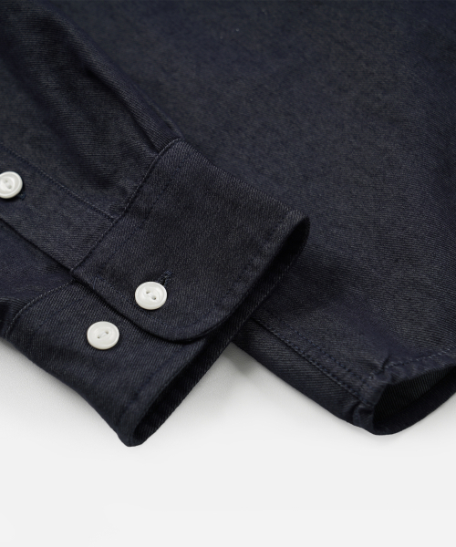 FRIZMWORKS(フリズムワークス)の「TWO TONE RELAXED SHIRT 002 _ INDIGO(シャツ/ブラウス・メンズ・その他・MEDIUM/LARGE/X-LARGE/SMALL)」の5枚目の写真