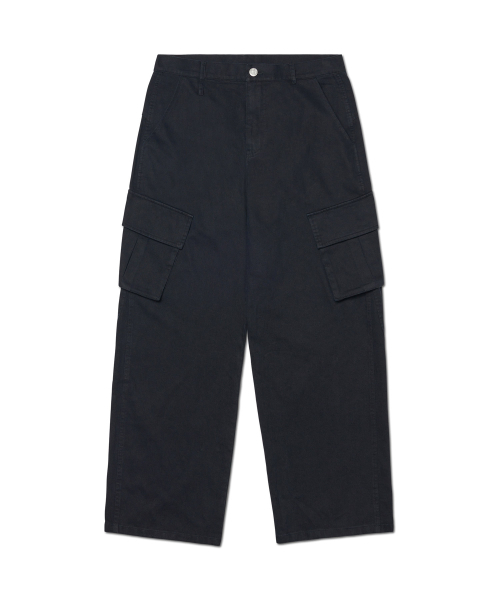 SLASH CARGO PANTS - BLACK
