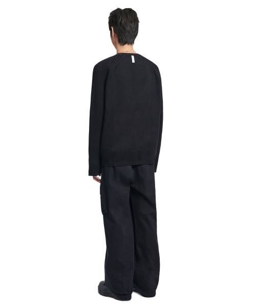 NOMANUAL(NOMANUAL)の「SLASH CARGO PANTS - BLACK(その他パンツ・レディース・その他・X-LARGE/SMALL/MEDIUM/LARGE)」の4枚目の写真