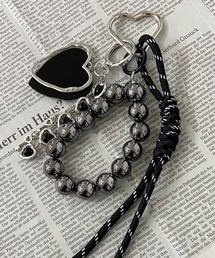 non-hedge（ノンヘッジ）の「ハートモチーフチャームストラップ（キーホルダー）」