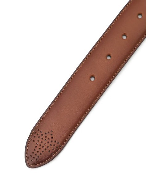 Perfect Suit FActory(パーフェクトスーツファクトリー)の「カーブメダリオンベルト【本革】 ブラック/ブラウン/ダークブラウン/ベージュ(ブラック)(ベルト・メンズ・ブラック/ブラウン/ダークブラウン/ベージュ・FREE)」の10枚目の写真