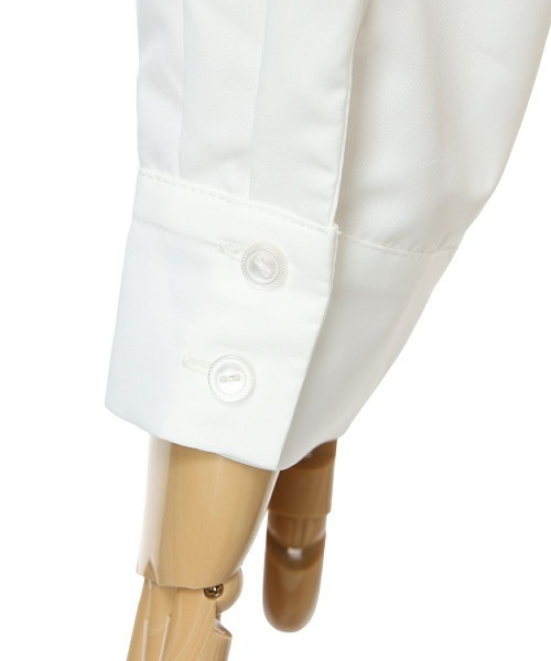 an another angelus（アンアナザーアンジェラス）の「【セットアップ対応】チェックネクタイ付きペプラムシャツ/fint フィント（シャツ/ブラウス・レディース・アイボリー/オフホワイト・FREE）」の20枚目の写真