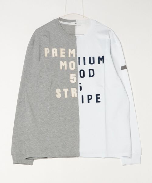 P.M.D.S.(ピー エム ディー エス)の「P.M.D.S./ピー エム ディー エス/UNIKA/TSL305(Tシャツ/カットソー・メンズ・グレー・L/XL/M)」の1枚目の写真