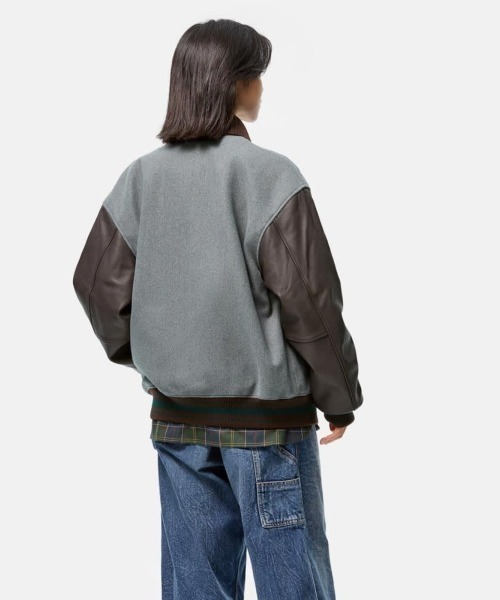 Timberland（ティンバーランド）の「Timberland [TOKYO DESIGN COLLECTIVE] Varsity Jacket（ティンバーランド [トウキョウ デザイン コレクティブ] バーシティ ジャケット）（スタジャン・メンズ・グリーン系・MEDIUM/LARGE/X-LARGE/SMALL）」の10枚目の写真