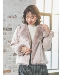 ライダースジャケット（ピンク/桃色系）ファッション通販 - ZOZOTOWN