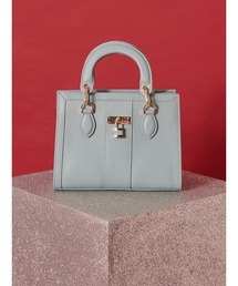 SNIDEL | スクエアパッドロックバッグ(ハンドバッグ)