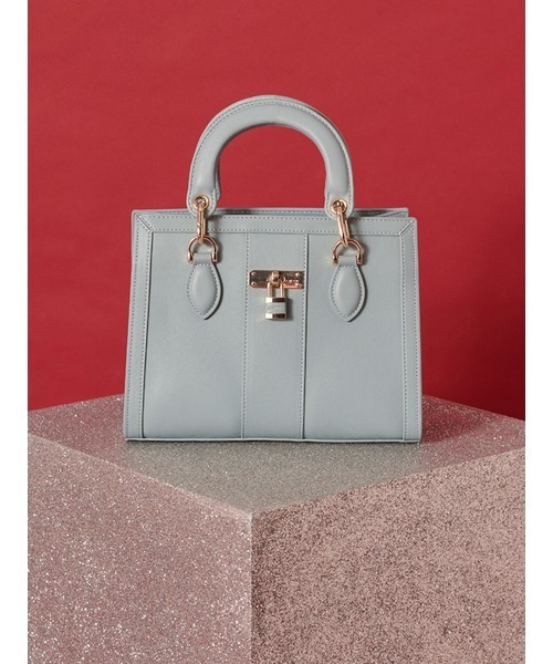 スクエアパッドロックバッグ（ハンドバッグ）｜SNIDEL（スナイデル）の