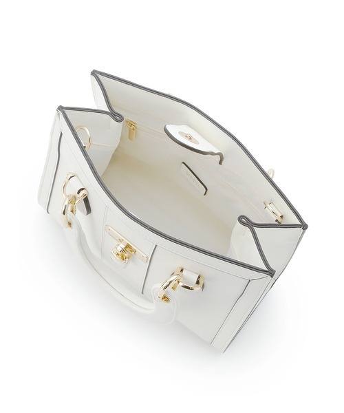 スクエアパッドロックバッグ（ハンドバッグ）｜SNIDEL（スナイデル）の