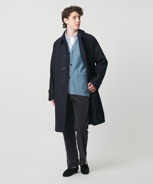 UNITED ARROWS（ユナイテッドアローズ）の「ヤク ヘアリー カーディガン（カーディガン/ボレロ・メンズ・ブラック/ライトブルー/モカ・S/XL/M/L）」の10枚目の写真