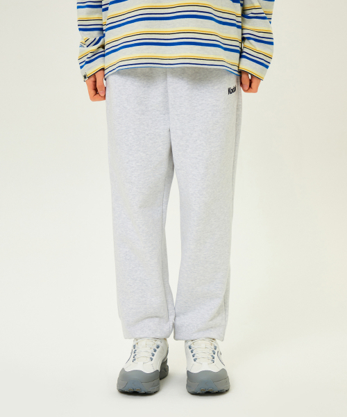 KODAK(コダック)の「ミニロゴジョガーパンツ ホワイトメランジ(スウェットパンツ・メンズ・その他・SMALL/MEDIUM/LARGE/X-SMALL)」の1枚目の写真