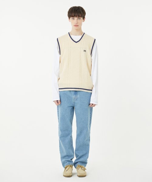 LMCの「CABLE ARCH KNIT VEST ivory(ベスト・レディース・その他・X-LARGE/LARGE)」の2枚目の写真