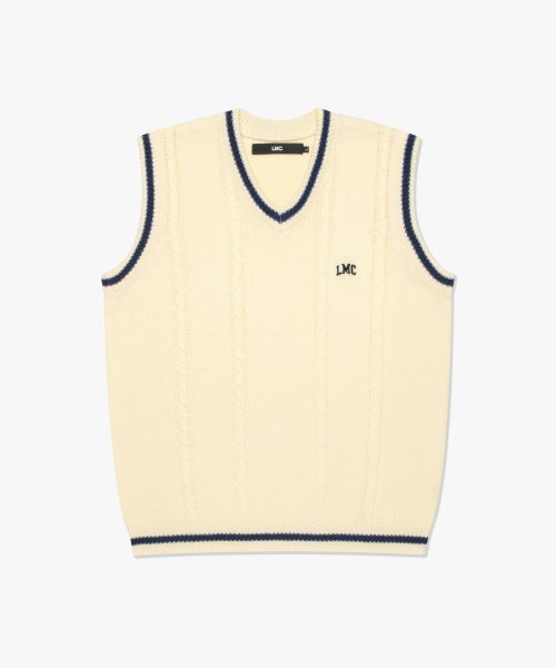 LMCの「CABLE ARCH KNIT VEST ivory(ベスト・レディース・その他・X-LARGE/LARGE)」の10枚目の写真
