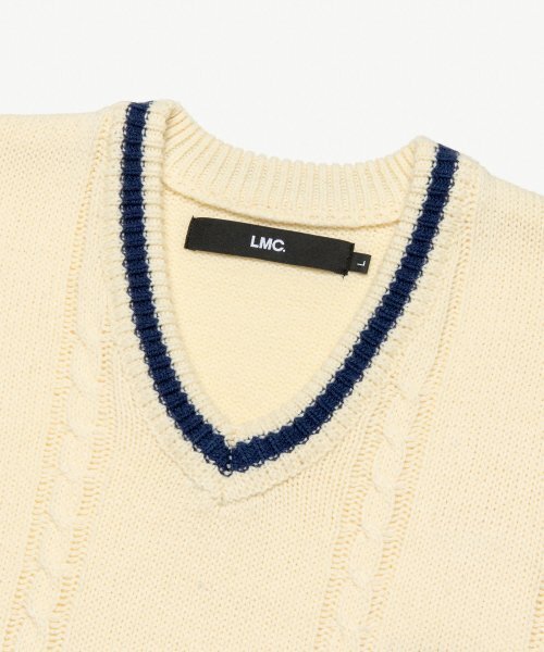 LMCの「CABLE ARCH KNIT VEST ivory(ベスト・レディース・その他・X-LARGE/LARGE)」の12枚目の写真