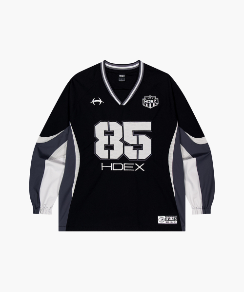 HDEX（エイチデックス）の「ラグビーウォームアッププルオーバー (ブラック)（スウェット・メンズ・ブラック・MEDIUM/LARGE/X-LARGE/2XL/3XL）」の2枚目の写真