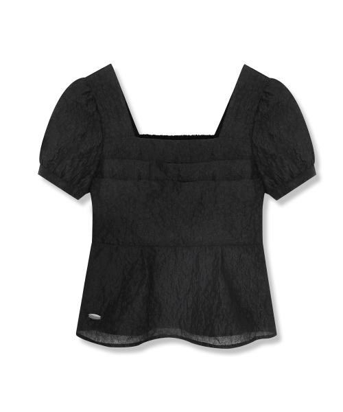 Vivacious(ビバシャス)の「Snow Oganza Smoking Blouse BLACK(シャツ/ブラウス・レディース・ブラック・SMALL/MEDIUM)」の3枚目の写真