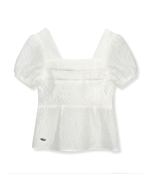 Vivacious(ビバシャス)の「Snow Oganza Smoking Blouse BLACK(シャツ/ブラウス・レディース・ブラック・SMALL/MEDIUM)」の4枚目の写真