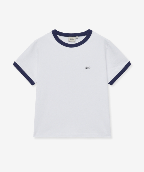 YALE(イェール)の「ウィメンズリングTシャツ_ホワイト(Tシャツ/カットソー・レディース・その他・SMALL/MEDIUM)」の1枚目の写真