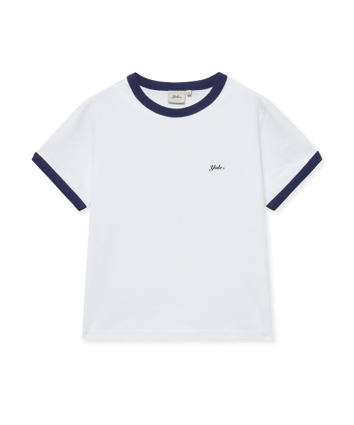 YALE(イェール)の「ウィメンズリングTシャツ_ホワイト(Tシャツ/カットソー・レディース・その他・SMALL/MEDIUM)」の2枚目の写真