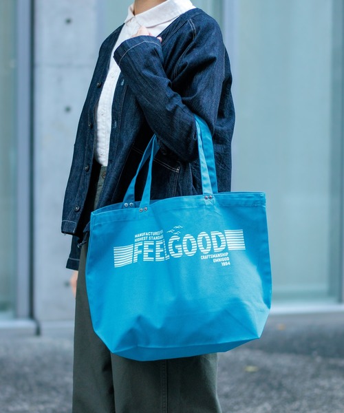 OMNIGOD（オムニゴッド）の「[OMNIGOD] FEELGOOD TOTE（ショルダーバッグ・レディース・ターコイズブルー/オリーブ/キナリ/ベージュ・FREE）」の5枚目の写真