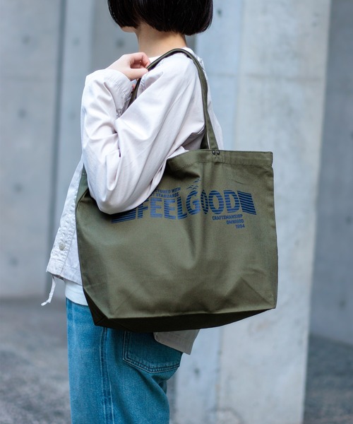 OMNIGOD（オムニゴッド）の「[OMNIGOD] FEELGOOD TOTE（ショルダーバッグ・レディース・ターコイズブルー/オリーブ/キナリ/ベージュ・FREE）」の13枚目の写真