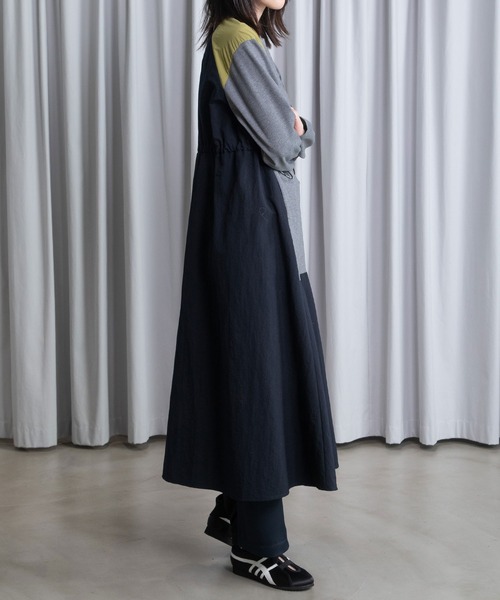 MARECHAL TERRE（マルシャルテル）の「ドッキングワンピース（ワンピース・レディース・ブラック/ネイビー/グレー/アイボリー・MEDIUM）」の12枚目の写真