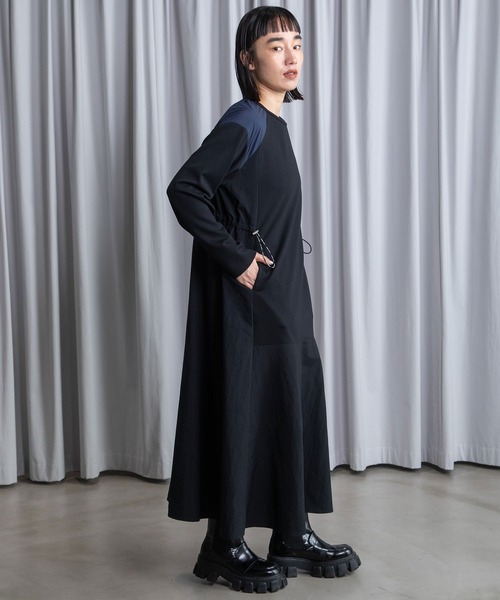 MARECHAL TERRE（マルシャルテル）の「ドッキングワンピース（ワンピース・レディース・ブラック/ネイビー/グレー/アイボリー・MEDIUM）」の22枚目の写真